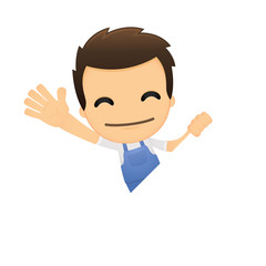 funny cartoon mechanic