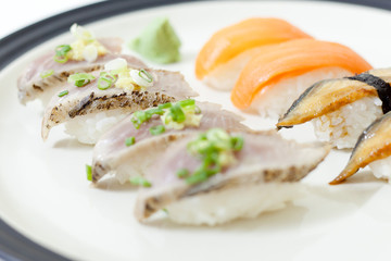 Sushi Set with Wasabi