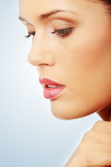 Fototapeta premium Beautiful woman's face