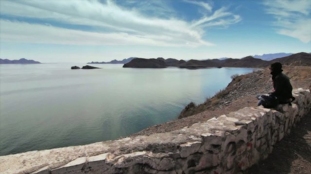 Loreto bay in Baja California