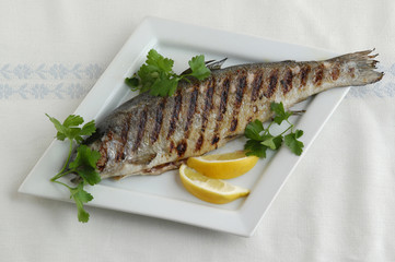 Cavedano ai ferri Grilled Chub