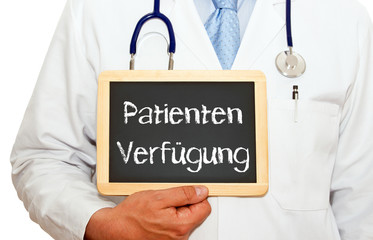 Patienten Verfügung