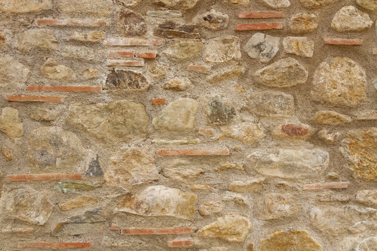 Muro antico in pietra texture