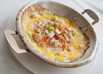 Egg pan breakfast
