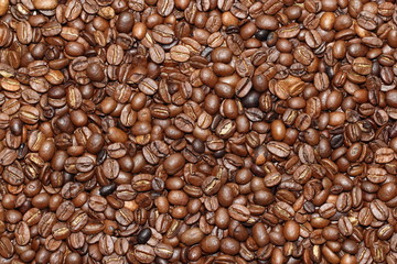 geröstete Kaffeebohnen