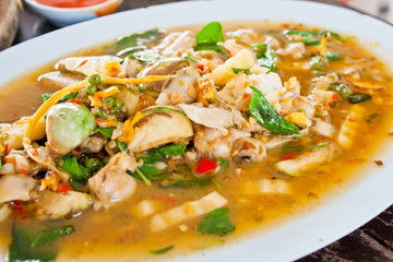 Spicy Stir Fried Clams