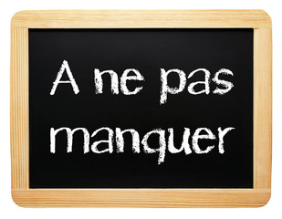 Obraz premium A ne pas manquer