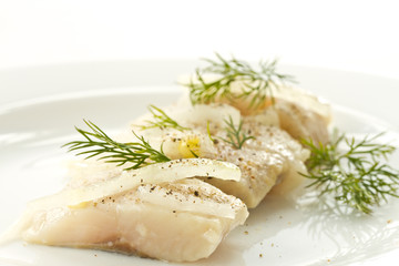 Herring with onions