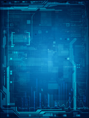 abstract tech design