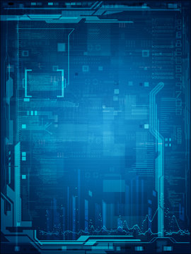 abstract tech design