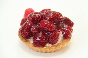 raspberry tartlet