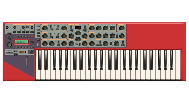 Red Synthesizer