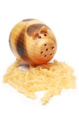 Wood pig