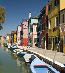 Fototapeta na wymiar Burano Island, Venice Italy