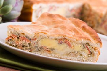 Artichoke Pie.