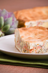 Artichoke Pie.