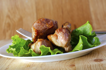 baked meat