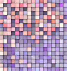 abstract backdrop 3d render cubes in purple pink