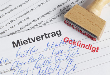 Kündigung des Mietverhältnisses