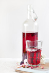 summer hibiscus tea