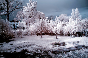 paese campagna infrarosso infrared