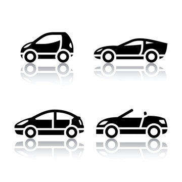 Set of transport icons - Vehicles
