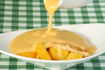 peach and apricot pie