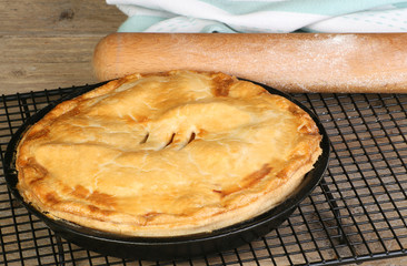 home baked pie