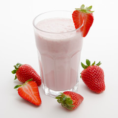 Erdbeermilch