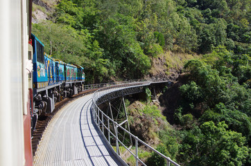 Kuranda Scenic Train in Queensland, Australia