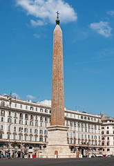 Fototapeta na wymiar Obelisk na Lateranie, Rzym, Włochy