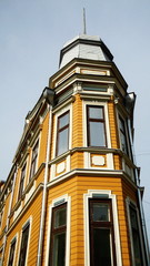 Yellow building