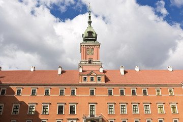 Obraz premium Sights of Poland. Warsaw Royal Castle.