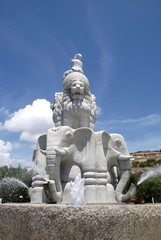 Naklejka premium Fountain