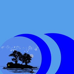 tło-niebo-wyspa © Eugeniusz