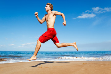 Runner on Beach