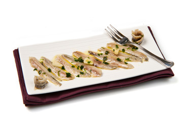 filetti di acciughe sott'olio