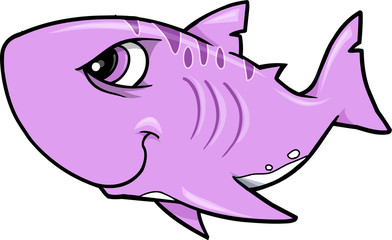 Tough Shark Vector Illustration