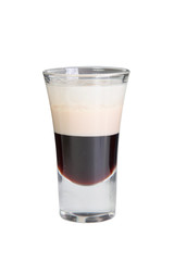 B 52 cocktail isolated