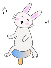 ハミングうさぎ