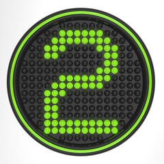 circle type L.E.D. number 2