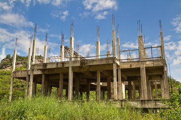 abandoned building