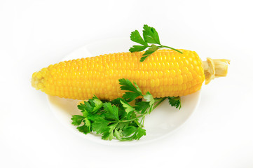 Boiled corn