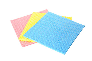 Group of kitchen sponges