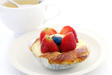 Strawberry pie.