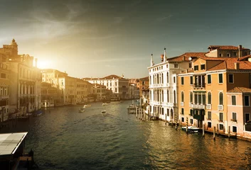 Tragetasche Grand Canal in Venice, Italy in sunset time © Iakov Kalinin