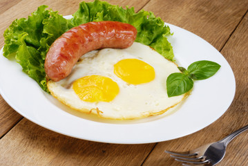Fried eggs