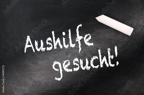 Suche Aushilfe Suche Aushilfe