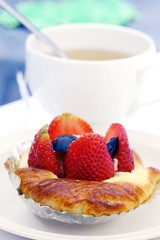 Strawberry pie.