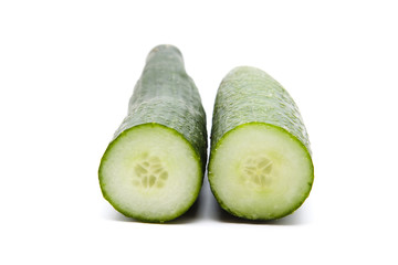 Halbe Salatgurke